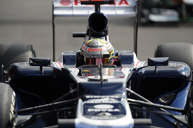 O venezuelano Pastor Maldonado foi o terceiro mais rápido na classificação | 
