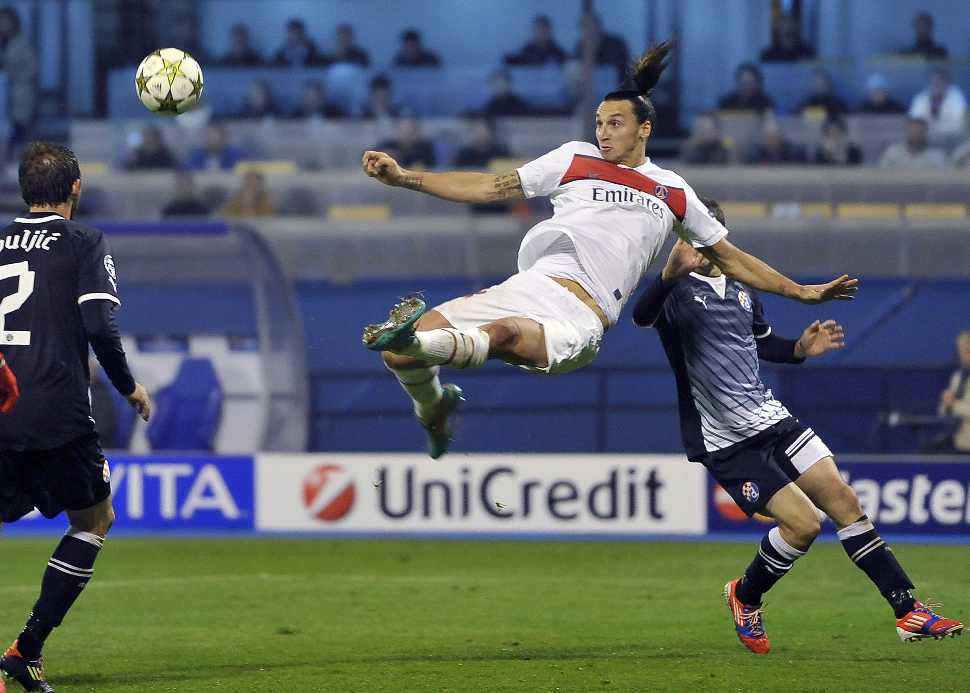 PSG, de Ibrahimovic, largou bem na Liga | AFP