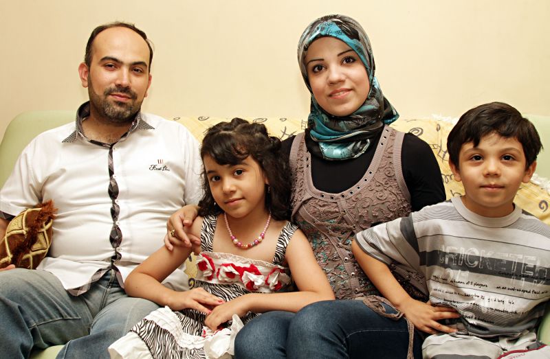 Priscila, brasileira com marido sírio: fuga do conflito | Christian Rizzi/Gazeta do Povo