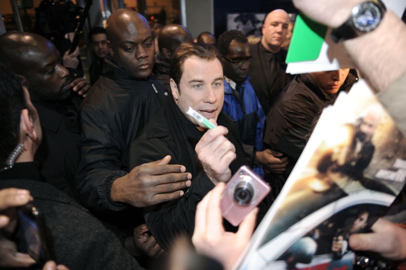 O ator norte-americano John Travolta | Fred Dufour/AFP