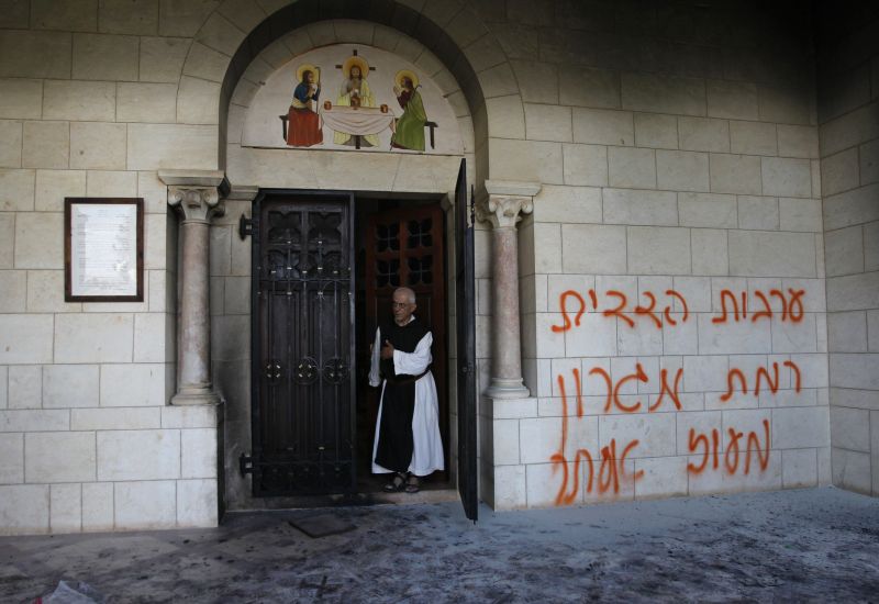 O Monastério Latrun fica localizado em territórios que Israel tomou na guerra de 1967 e anexou - medida que nunca foi reconhecida internacionalmente | Reuters/Baz Ratner