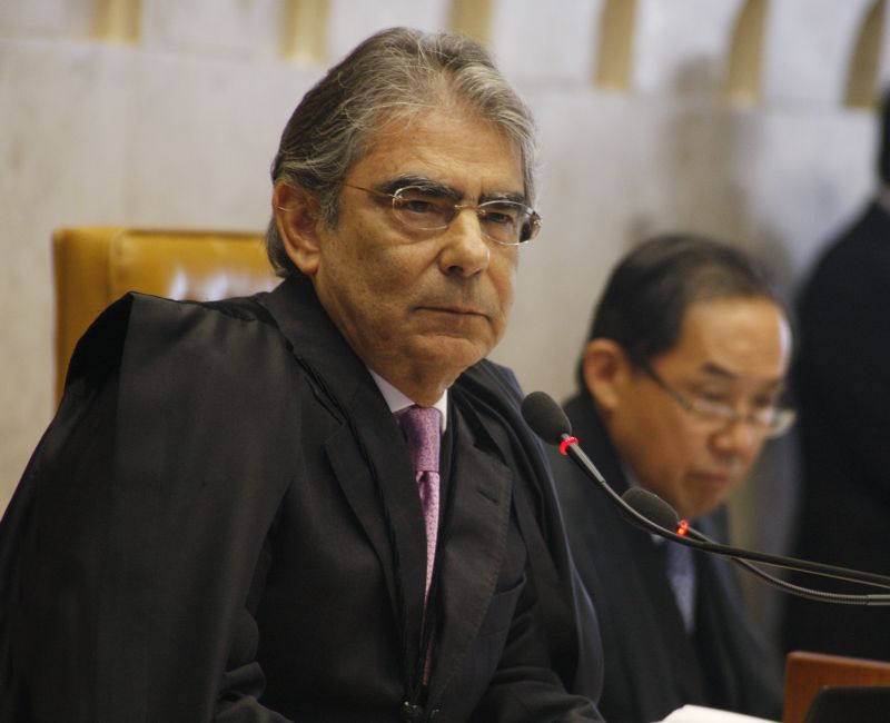 O presidente do STF, Carlos Ayres Britto, deve defender a absolvição caso o empate se confirme | Gervásio Baptista / STF