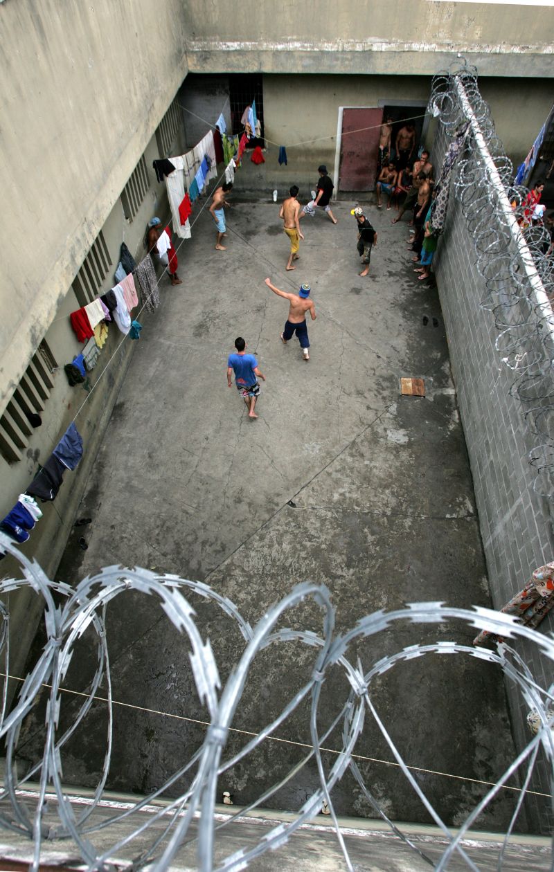 Minipresídio tem o triplo da capacidade: 535 presos | Josué Teixeira/Gazeta do Povo