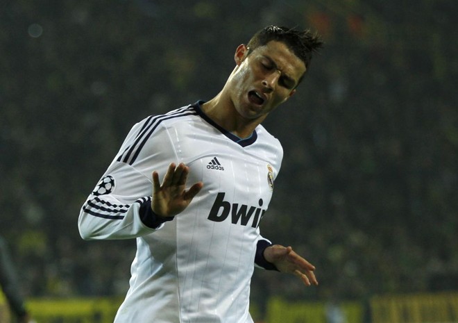 Ronaldo mostra sua característica marra após marcar | 