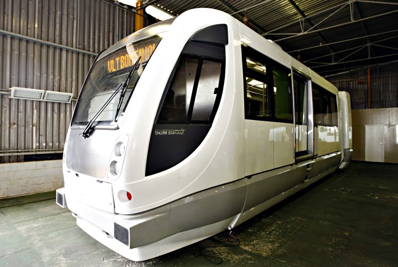 Modelo de VLT que chegou a Foz: 52 quilômetros de trilhos ligando Itaipu ao Parque Nacional | Fabiula Wurmeister, da sucursal