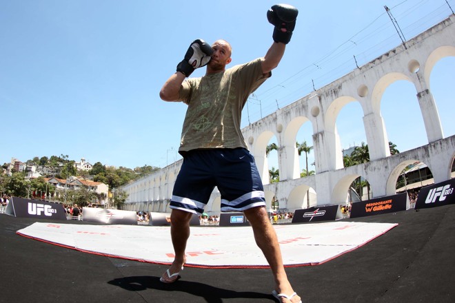 O lutador Dave Herman vai encarar Rodrigo Minotauro no sábado | 