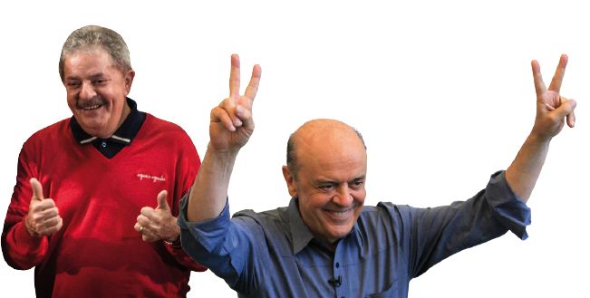 Lula e José Serra | Yasuyoshi Chiba/ AFP Photo e Paulo Whitaker/ Reuters