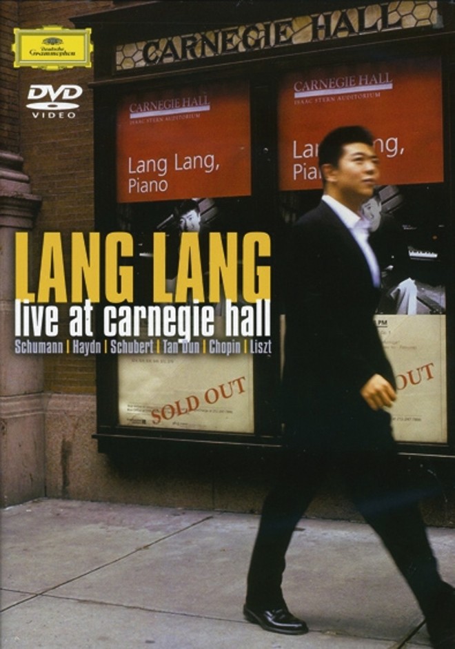 DVD: Lang Lang Live at Carnegie Hall. Universal. R$ 119,90 |