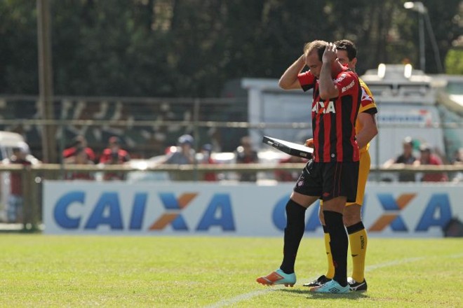 Paulo Baier entrou no intervalo da partida | 