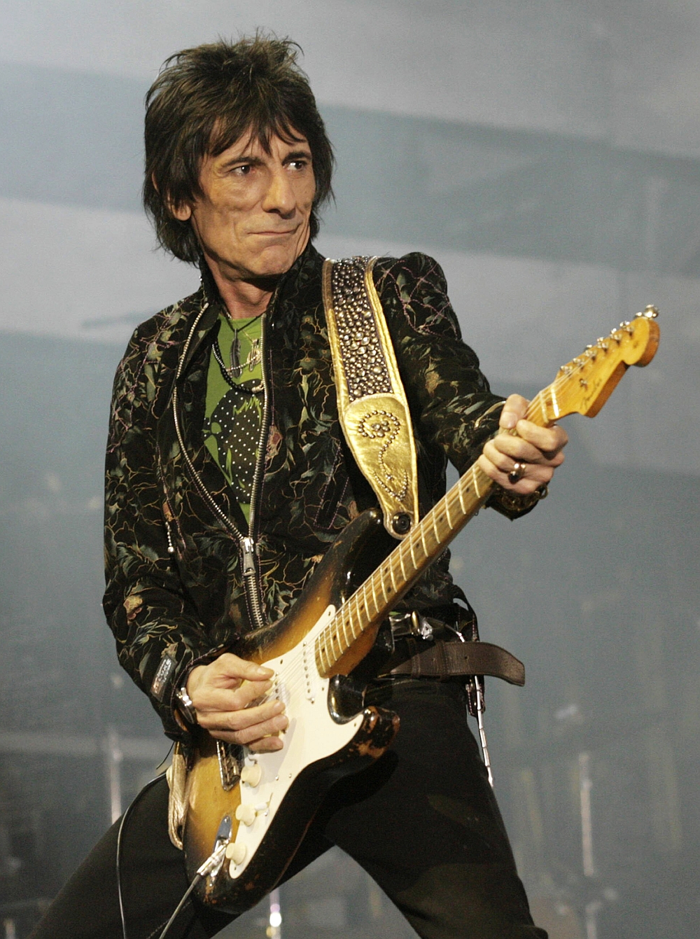 O guitarrista dos Rolling Stones Ronnie Wood | AFP