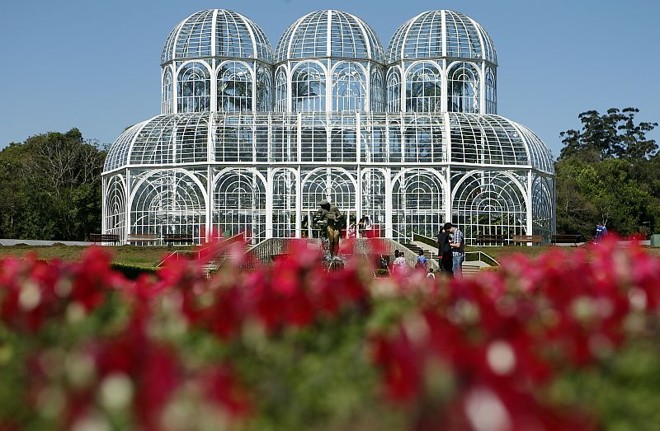 Jardim Botânico, principal ponto turístico de Curitiba |