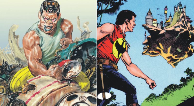 O ciborgue Ranxerox, de Liberatore, e o super-herói Zagor, de Sergio Bonelli, homenageado em documentário | Reprodução