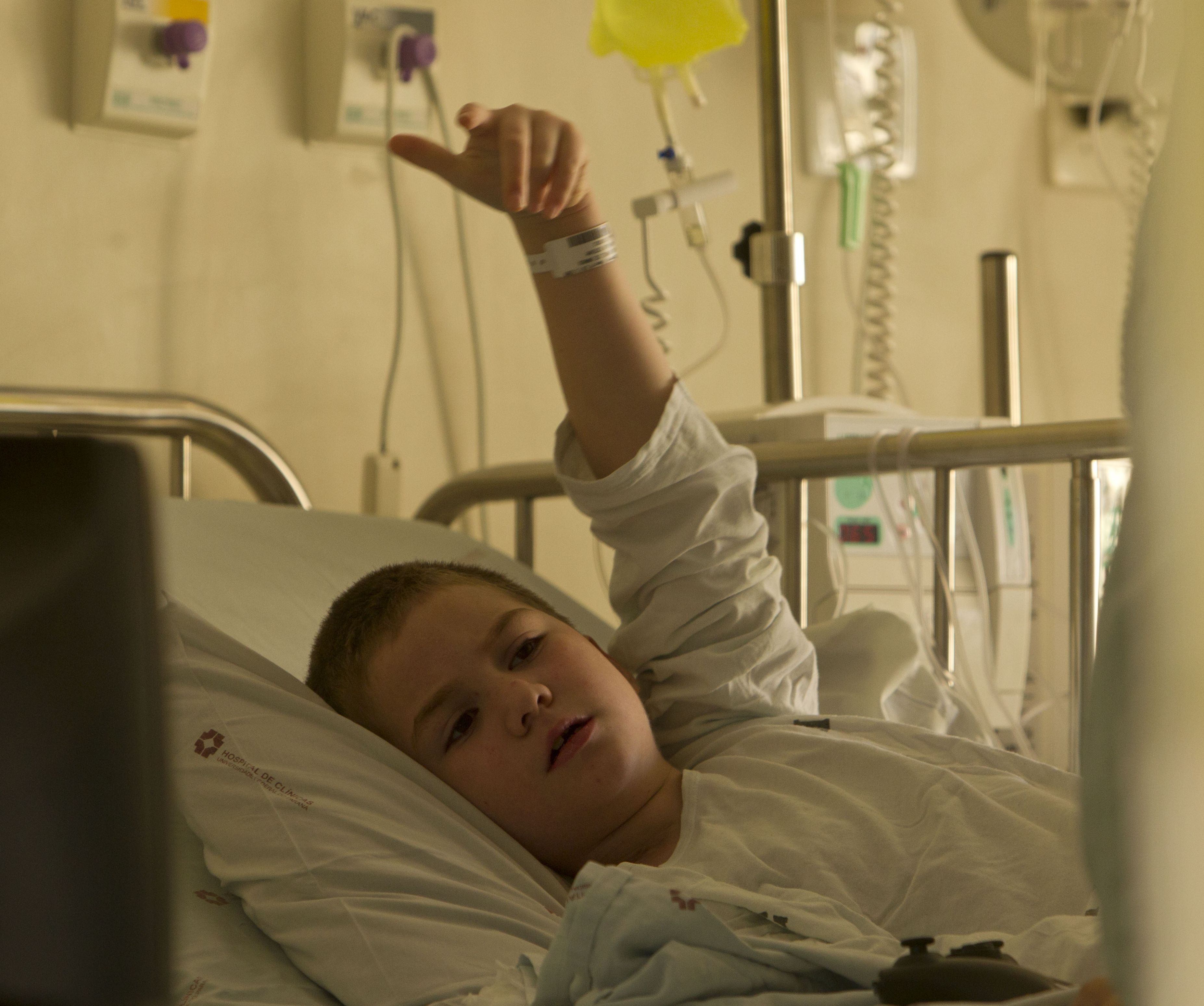 Antes do transplante, "João Bombeirinho" mostrava otimismo | Antonio Costa/Agência de Notícias Gazeta do Povo