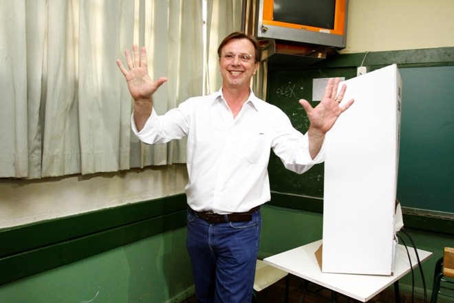 Alexandre Kireeff após votar no segundo turno | 