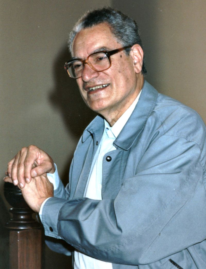 Penalva em janeiro de 1995, em foto tirada em comemoração aos seus 75 anos | Marcos A. Campos/Acervo Pessoal de Elisabeth Prosser