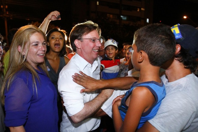 Alexandre Kireeff (PSD) comemora o resultado das eleições em Londrina | 