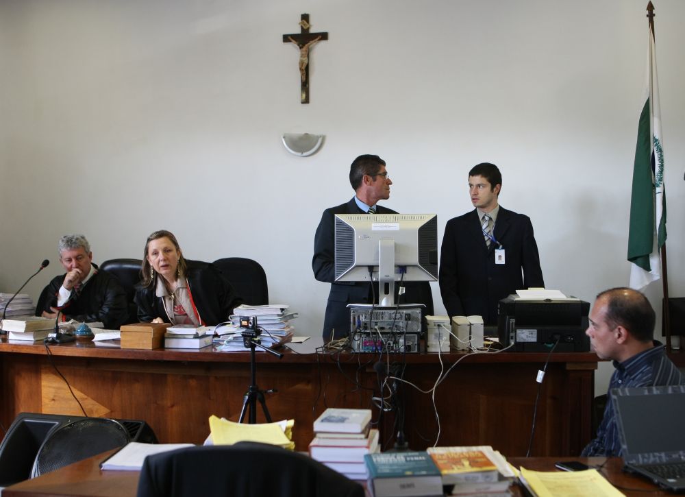 Júri acontece na Câmara Municipal de Almirante Tamandaré | Aniele Nascimento/Agência de Notícias Gazeta do Povo