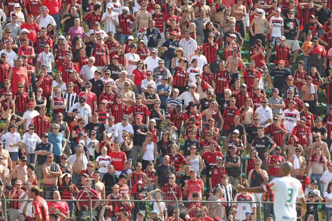 Torcida atleticana foi em bom número ao Ecoestádio | 