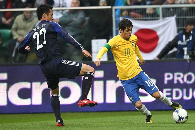 Oscar na vitória do Brasil sobre o Japão | 