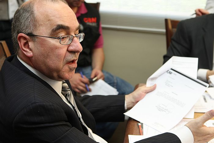 Na carta-renúncia, Camêlo afirma que não é traidor por ter denunciado familiares de Petraglia | Ivonaldo Alexandre / Gazeta do Povo