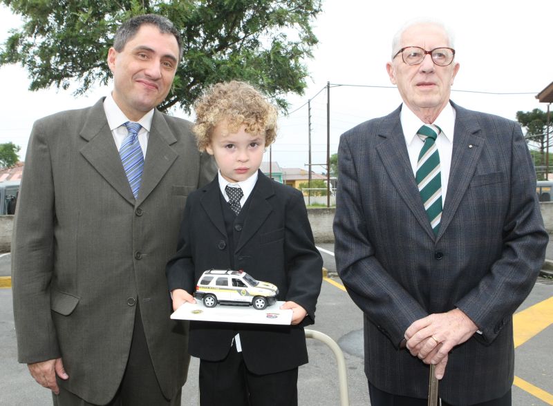 Cerimônia reuniu três gerações da família João Gualberto | Aniele Nascimento/Gazeta do Povo