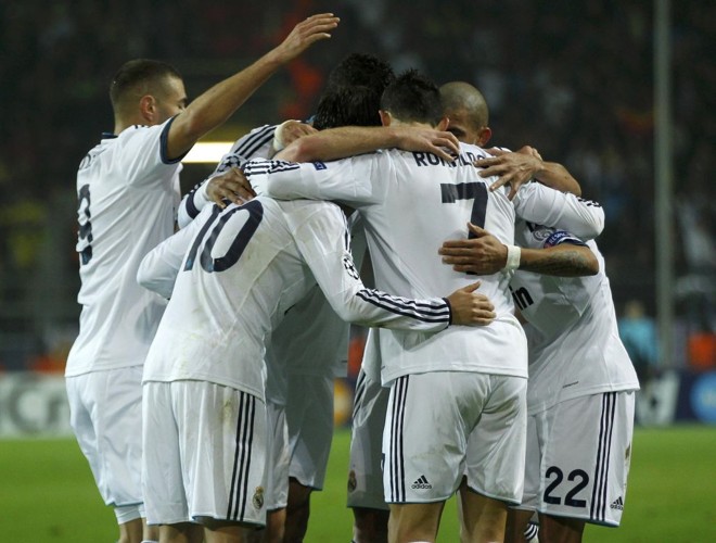 Merengues comemoram gol de empate | 