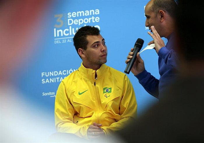 Alan Oliveira está em Madri participando de evento que discute a inclusão | EFE