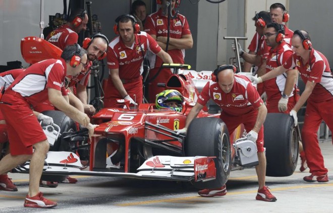 Felipe Massa no treino deste sábado | 