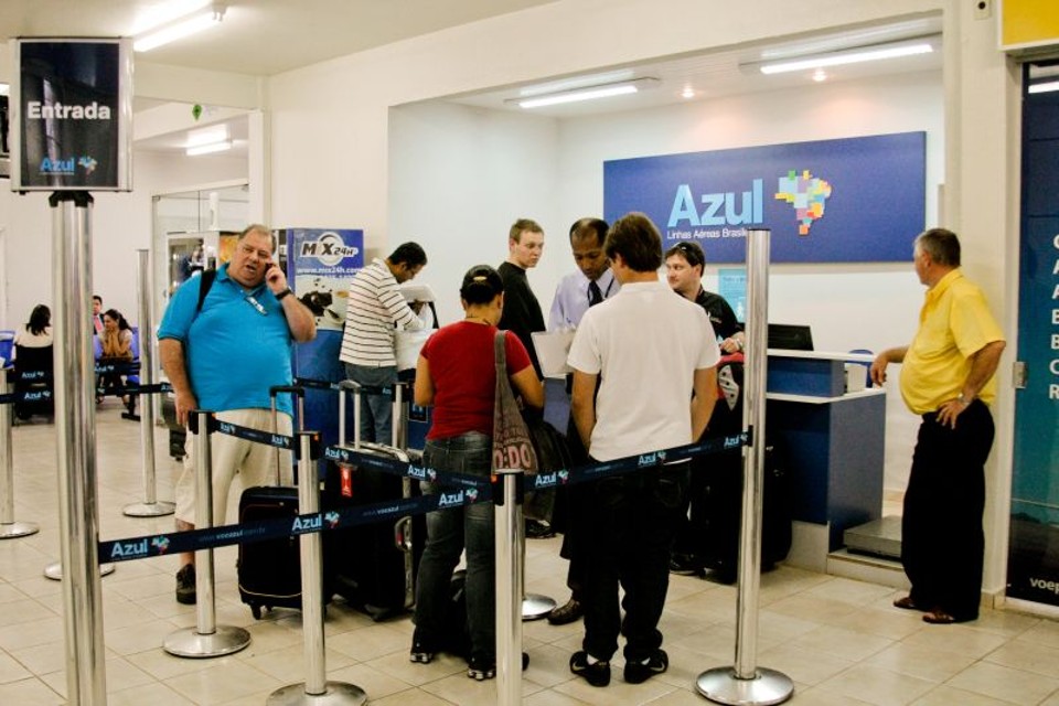 Azul e Trip suspenderam voos em Cascavel, no Oeste, e prejudicaram passageiros | Cesar Machado / Vale Press