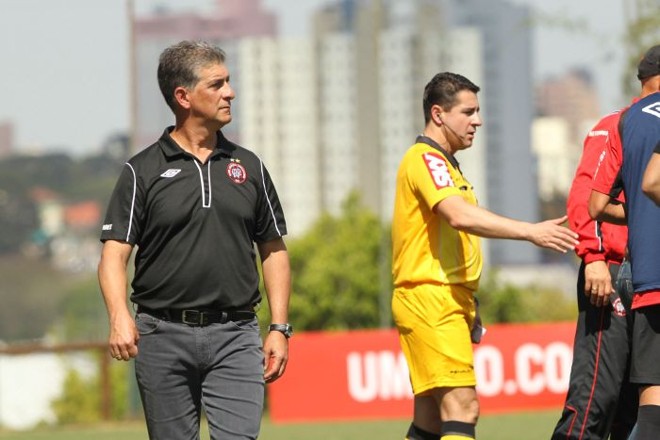 O técnico atleticano Ricardo Drubscky | 