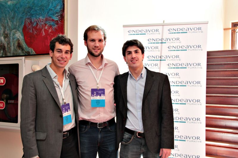 Da esquerda para direita: Caio Bonatto, Lucas Maceno e Beto Justus, sócios-diretores da Tecverde Engenharia | Divulgação
