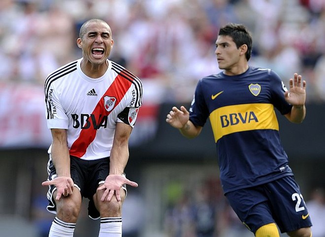 Trezeguet lamenta gol perdido contra o Boca Juniors | 