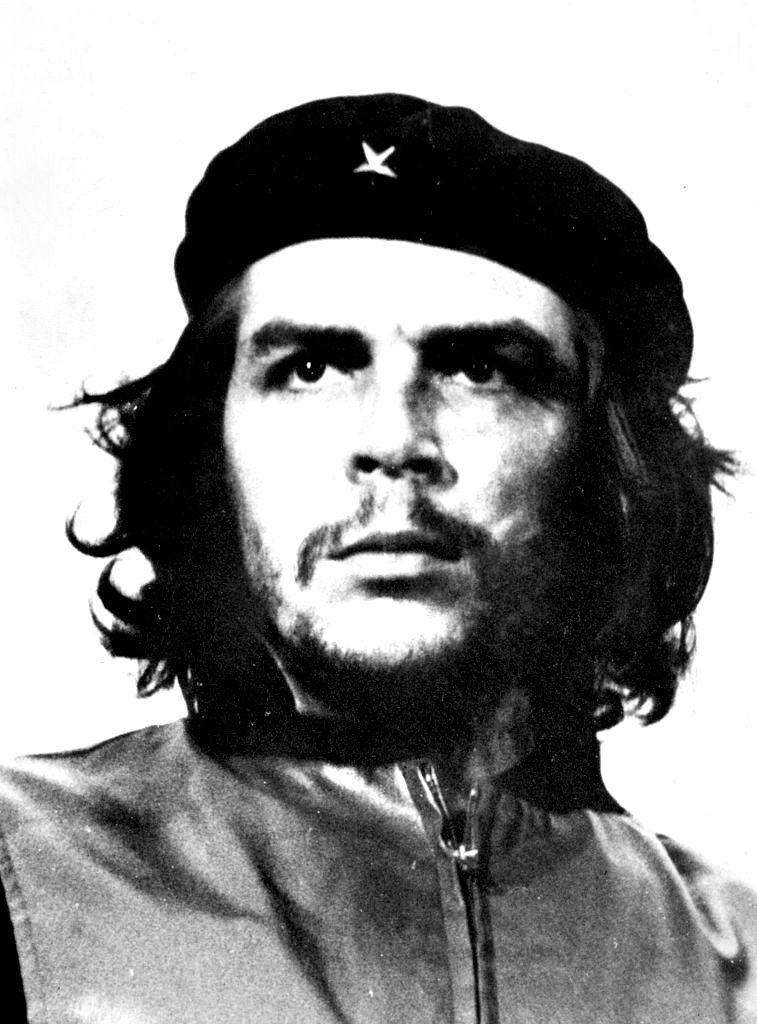 O herói Che Guevara, em foto célebre de Alberto Korda | Reprodução