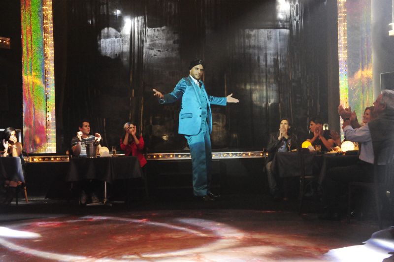 O misterioso Herculano Quintanilha (Lombardi), de O Astro | João Miguel Júnior/TV Globo