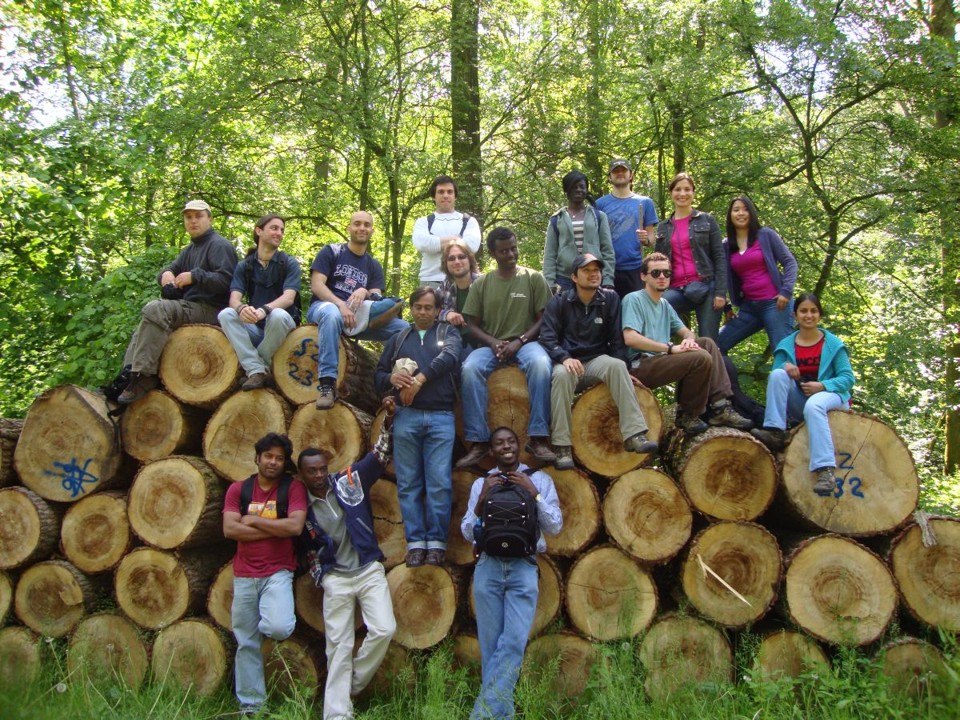 Fernando Campos (na foto, com óculos escuros) participou do MSc European Forestry de 2009 a 2011 | Arquivo pessoal