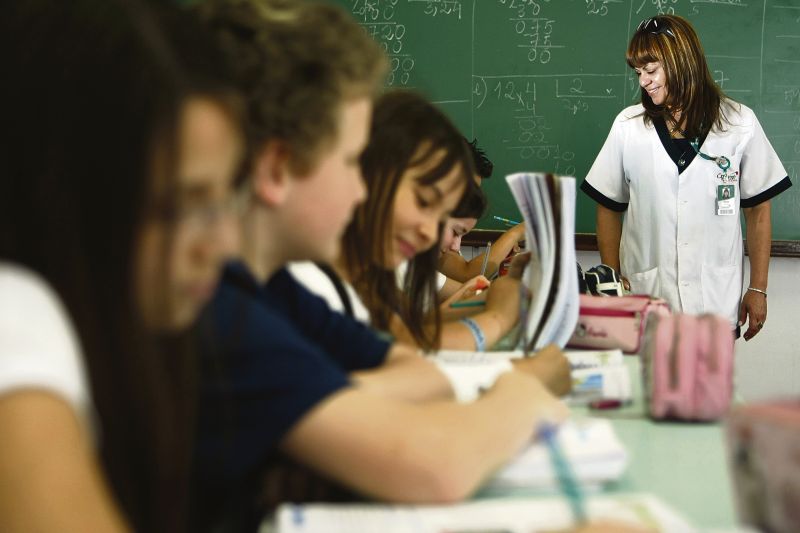 A professora Ipema Ribeiro considera que a avaliação feita pelos pais também é enriquece-dora | Henry Milleo/Gazeta do Povo