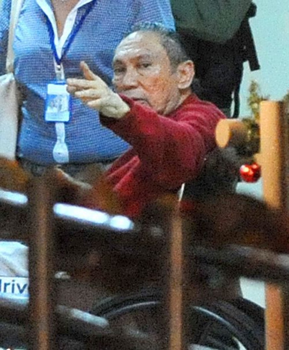 Manuel Antonio Noriega em foto de dezembro de 2011 | AFP