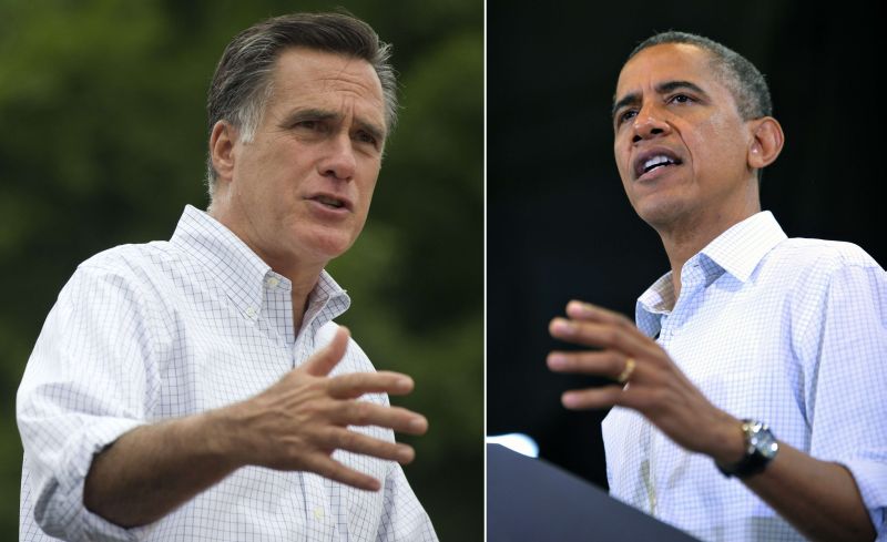 Mitt Romney e Barack Obama participam de debate nesta quarta-feira | Saul Loeb/ Mandel Ngan/ AFP