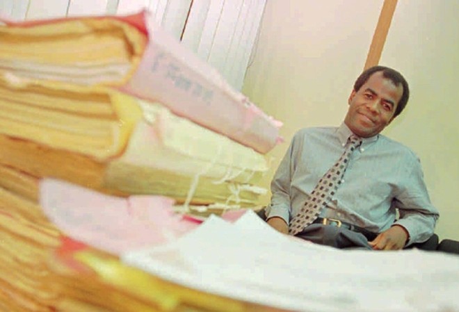 Joaquim Barbosa em 1997, quando era procurador: indicação de Lula ao STF foi negociada pelo ex-ministro José Dirceu |