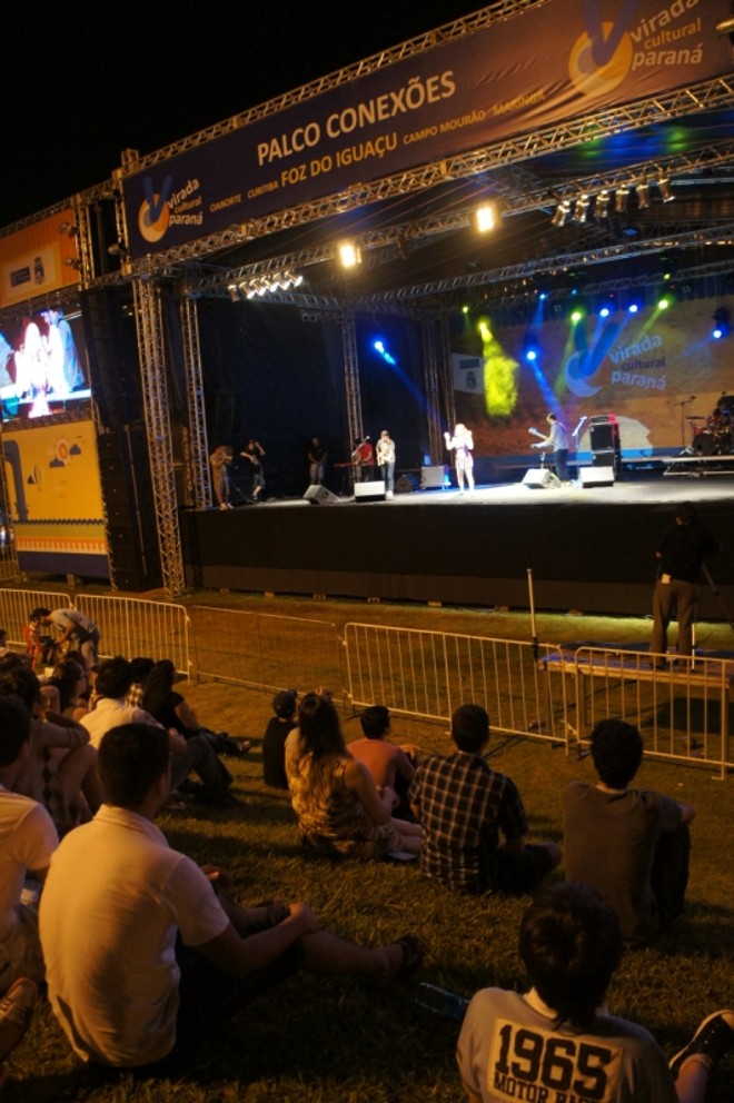 A Banda Mais Bonita da Cidade se apresentou em Foz | 