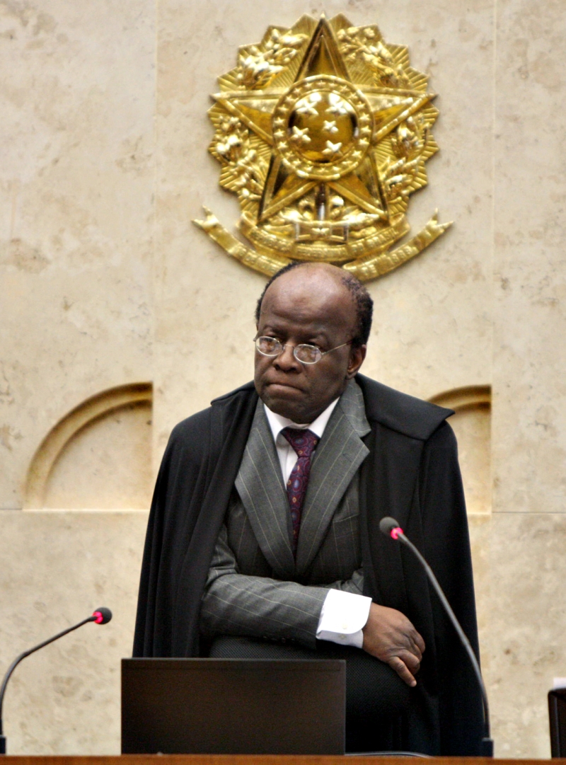 Barbosa: primeiro negro a presidir o Supremo | Carlos Humberto/STF