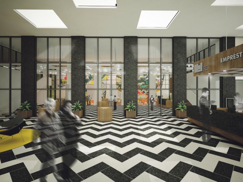 Entrada da BPP revitalizada terá balcão de empréstimos em destaque | Fotos: Divulgação