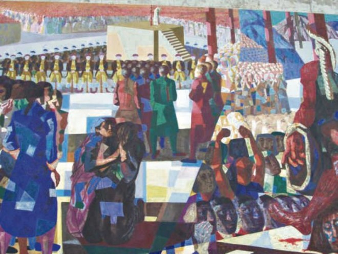 Painel Tiradentes, de 1949: maior elogio veio de um homem do povo | 