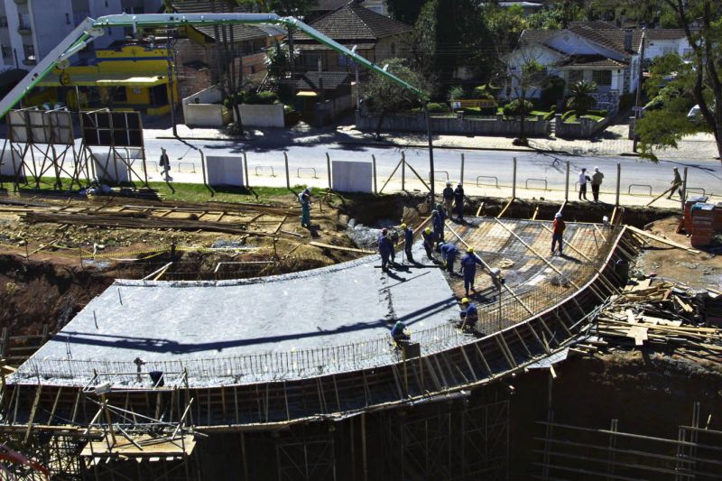 A construção do anexo e a readequação do edifício levaram apenas cinco meses | Marcelo Elias/Gazeta do Povo