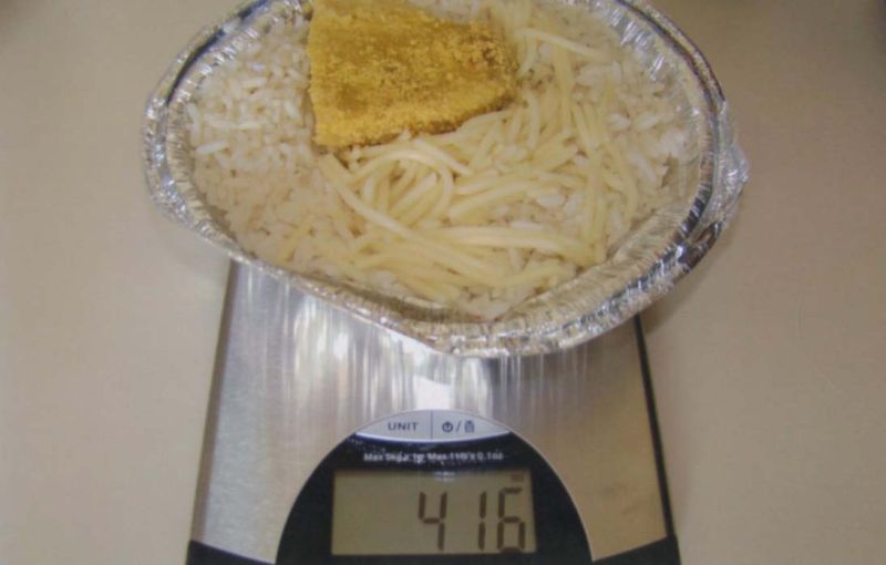 Marmita tem 416 gramas quando deveria ter 650 gramas: fraude | Divulgação