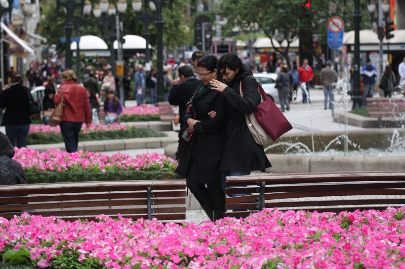 Máxima na capital nesta terça-feira será de 19ºC | Marcos Borges/Agência de Noticias Gazeta do Povo
