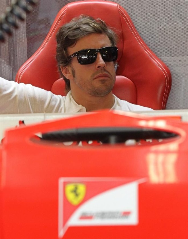 Alonso admite que o trabalho das outras equipes foi melhor do que o da Ferrari nos treinos do GP de Abu Dhabi | EFE