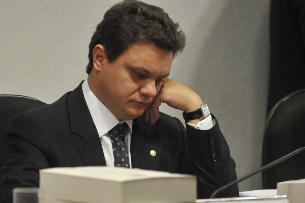 O relator da CPI, Odair Cunha (PT-MG), participa da sessão desta quarta-feira (21) | Agência Brasil/Antônio Cruz