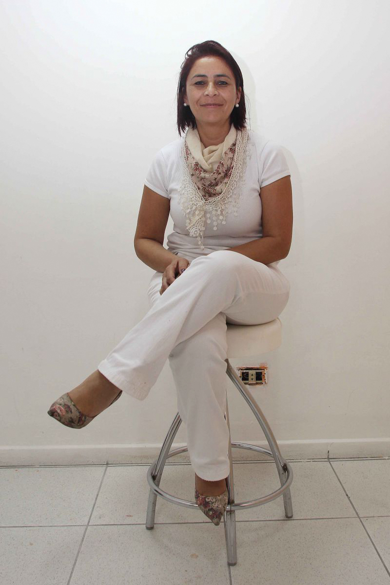 Marilda: a primeira viagem de avião foi em 2012 | Walter Alves/ Gazeta do Povo