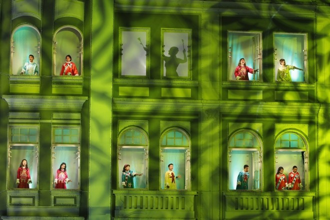 O coral, mais uma vez, emocionou o público curitibano | 